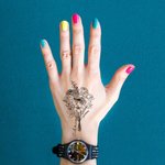 Bouquet de fleurs de naissance tatoué à l'épreuve de l'eau et personnalisé avec nom Lot de 15 cadeaux de fête Cadeau de fête des mères pour elle