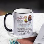 Gepersonaliseerde To My Bestie Mok met Naam Verjaardagscadeau voor Vriendin Zus