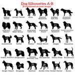 Ornement Noël en Bois Personnalisé avec Nom et Text Gravés Décoration Suspendue avec Silhouette de Chien Cadeau pour Amoureux d'Animal