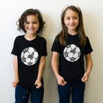 Personalisierte inspirierende Fußball Kind und Erwachsener T-shirt Hoodie mit Namen Match Day Geburtstagsgeschenk für Fußball-Liebhaber