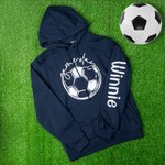 Personalisierte inspirierende Fußball Kind und Erwachsener T-shirt Hoodie mit Namen Match Day Geburtstagsgeschenk für Fußball-Liebhaber