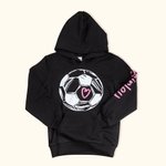 Personalisierte inspirierende Fußball Kind und Erwachsener T-shirt Hoodie mit Namen Match Day Geburtstagsgeschenk für Fußball-Liebhaber