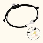 Personalizado Grabado Tenis Pulsera de Cuerda Ajustable con Inicial Cumpleaños Regalo Deportivo para Amante del Tenis Regalo