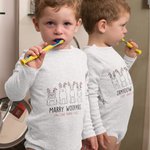 Personalised Protected By Pet Baby Onesie Christmas Gift
