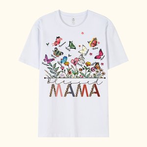 Personalisiertes T-Shirt Sweatshirt Hoodie mit Geburt Schmetterling und Familienname für Großmutter