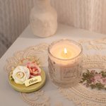 Personalised Rose Scented Candle Bridesmaid for Wedding Idea Gift Home Decor Great Wedding Favors