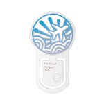 Signet personnalisé avec éléments de voyage pour les retraités