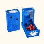 Personalised DND Portable Dice Box Dice Tower Dice Game 3D-Printed