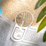 Signet personnalisé avec éléments de voyage pour les retraités