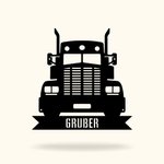 Decorazione murale personalizzata per camion in acciaio inox