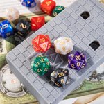 Personalised DND Portable Dice Box Dice Tower Dice Game 3D-Printed