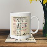 Tasse en céramique rétro personnalisée avec nom Cadeau de club de lecture pour les rats de bibliothèque lecteurs