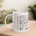 Tasse en céramique rétro personnalisée avec nom Cadeau de club de lecture pour les rats de bibliothèque lecteurs