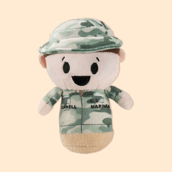Personalized U.S. Soldier Uniform Camo Plush Military Family Gift