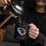 Personalized Mug with Birth Butterfly and Family Name for Her