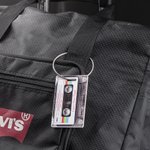 Personalized Funny Retro Cassette Mix Tape Luggage ID Tag for Travel Accessories