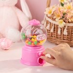 Personalised Colourful Mini Easter Manual Sweets Dispenser with Name Gift for Kids