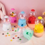 Personalised Colourful Mini Easter Manual Sweets Dispenser with Name Gift for Kids