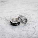 Anillo Fidget Personalizado Anillo Giro Cara de Gato Anillo Ansiedad Anillo Alivio para Chicas Adolescentes