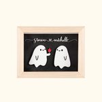 Personalized Cute Sweet Ghost Forever My Boo Decor Valentine's Day Halloween Gift for Couple