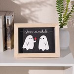Personalized Cute Sweet Ghost Forever My Boo Decor Valentine's Day Halloween Gift for Couple