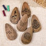 Ciseaux Vintage Européens Personnalisés avec Boîte Magnétique en Bois Gravé Cadeau pour Amateur de Broderie Couture Artisanat