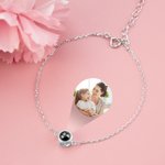 Bracciale personalizzato con proiezione di foto Regalo per lei Regalo di San Valentino Regalo di compleanno