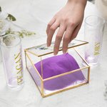 Personalisierte Gemeinsam machen wir eine Familie Hochzeit Einheit Sand Zeremonie Set mit Namen und Datum Geschenk für Ehepaar Bräutigam Braut