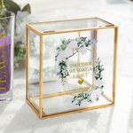 Personalisierte Gemeinsam machen wir eine Familie Hochzeit Einheit Sand Zeremonie Set mit Namen und Datum Geschenk für Ehepaar Bräutigam Braut
