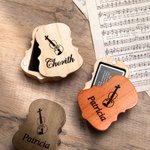 Personalisierte hölzerne Violine Cello Viola Bass Kolophonium Box mit eingraviertem Namen Violine Zubehör Geschenk für Geiger Musiker Musiklehrer
