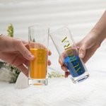 Personalisierte Gemeinsam machen wir eine Familie Hochzeit Einheit Sand Zeremonie Set mit Namen und Datum Geschenk für Ehepaar Bräutigam Braut