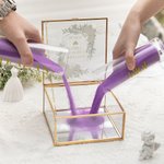 Personalisierte Gemeinsam machen wir eine Familie Hochzeit Einheit Sand Zeremonie Set mit Namen und Datum Geschenk für Ehepaar Bräutigam Braut