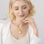 Gepersonaliseerde 4 foto's Collage Locket ketting Moederdag Valentijnsdag Verjaardagscadeau voor vrouwen