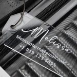 Personalized Luggage Tags Bag Tags Engraved Wedding Favor Tags for Travel and Vacation Business