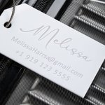 Personalized Luggage Tags Bag Tags Engraved Wedding Favor Tags for Travel and Vacation Business