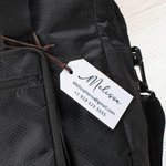 Personalized Luggage Tags Bag Tags Engraved Wedding Favor Tags for Travel and Vacation Business