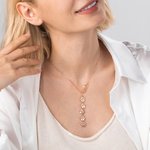 Personalized Paw Print Initial with Infinity Sign Lariat Necklace for Pet Lover Pet Loss Memorial Jewelry Gift