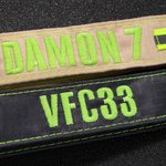 Gepersonaliseerde reflecterende brandweerman waterdichte polsband sleutelhanger voor hem of brandweer cadeau
