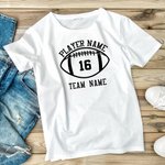Camicia da rugby personalizzata con nome della squadra e del giocatore, numero del giocatore, per i tifosi del rugby, per i tifosi del calcio, per le 