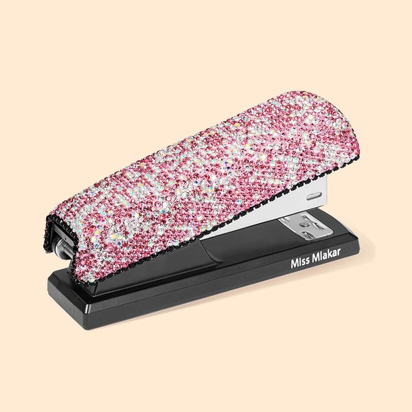 Personalized Bling Handmade Dazzling Stapler for Fashion Girl Office Staff Coworker Teacher in School Home