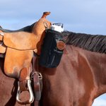 Sac de transport isolé pour bouteille d'eau de selle de cheval personnalisé à poches multiples Essentiel pour les activités de plein air Convient à un