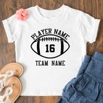 Camicia da rugby personalizzata con nome della squadra e del giocatore, numero del giocatore, per i tifosi del rugby, per i tifosi del calcio, per le 