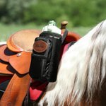 Sac de transport isolé pour bouteille d'eau de selle de cheval personnalisé à poches multiples Essentiel pour les activités de plein air Convient à un