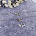 Personalised Lucky Number Necklace Birthday Anniversary Christmas Gifts