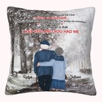 Personalised When We Get To The End Of Our Lives Together I Had You And You Had Bedroom Decor for Grandparents Father Mother Gift