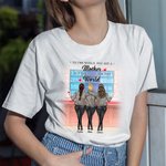 Personalized  Mom Best Love Daughters Forever Shopping Together T-shirt
