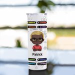 Personalized Reward Children Encourage Game Elements Straight Skinny Tumbler Back to School Gifts
