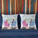 Personalized Your and Me We Got This Beautiful Scenery Iceberg Throw Pillow Cover Birthday Gift for Living Room