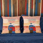 Personalized I Love You No Matter  How Old We Get Romantic Love Story Throw Pillow Cover for Living Room