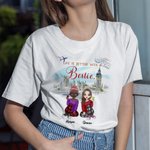 Personalized Life is Better with Friends Travel Together Sisters T-shirt Best Friend Gift Travel